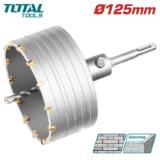 Коронка по бетону 125мм TOTAL TAC4301251