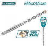 Бур SDS-plus 20x210мм TOTAL TAC312002C