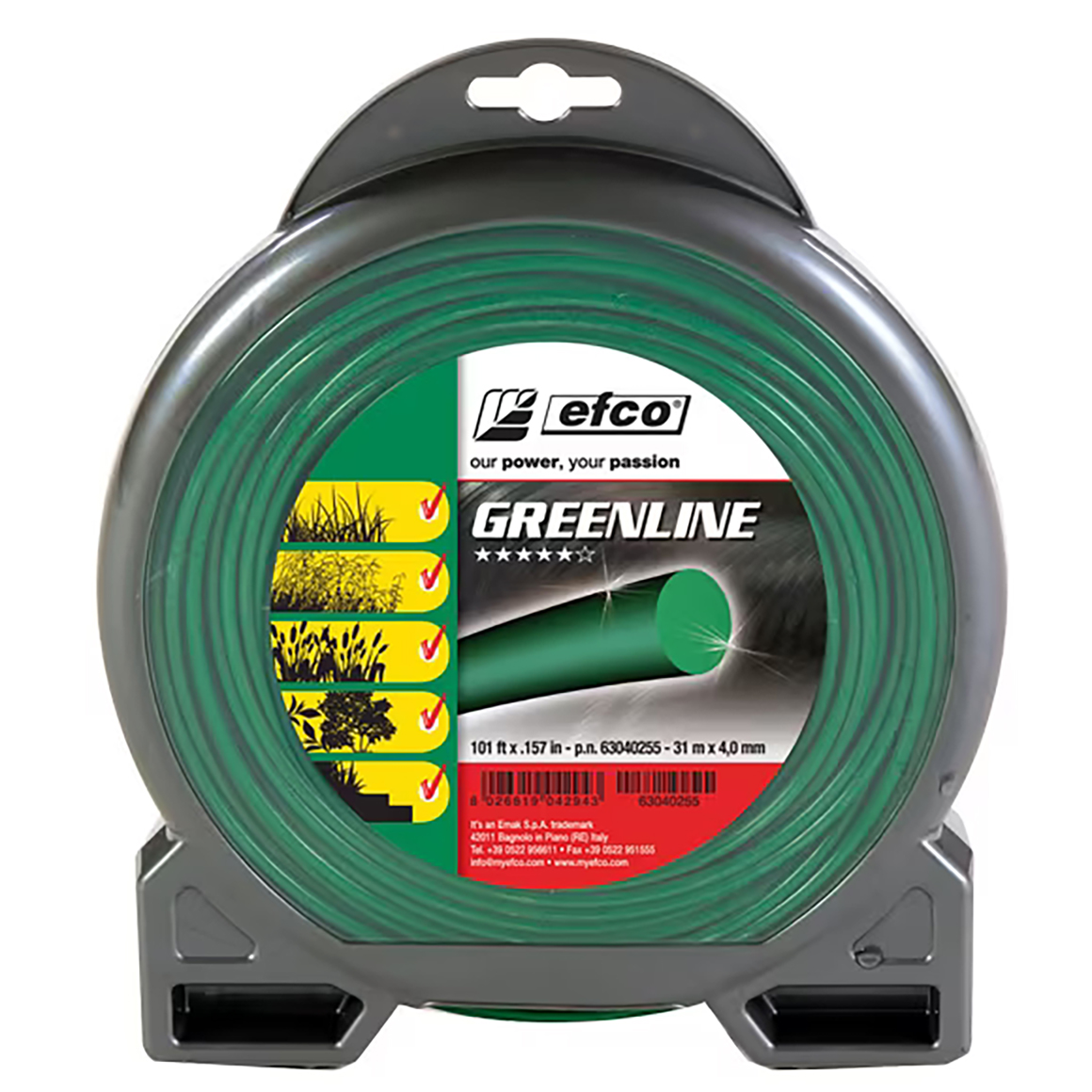 Леска EFCO Greenline 3,5х41м