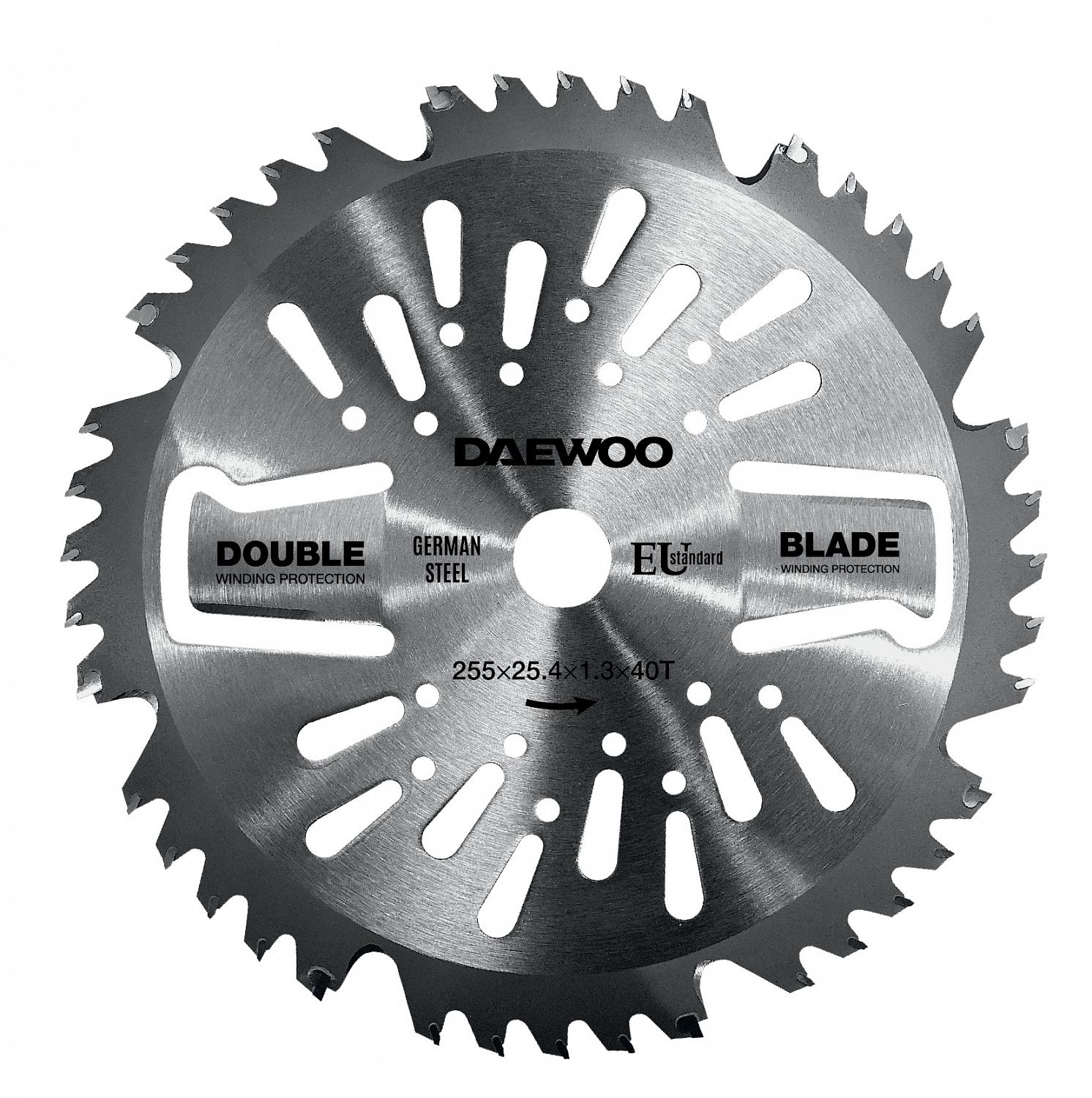 Нож для триммера D 255 мм 40Т DAEWOO DABC 255/40