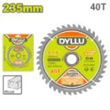 Диск пильный 235x25,4 мм 40 зубьев по дереву DYLLU DTTC1K07