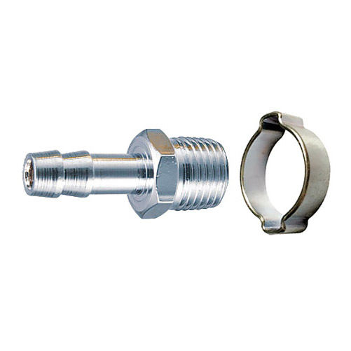 Переходник FUBAG 1/4 "M - елочка 6 мм с обжимным кольцом