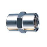 Переходник 1/2F - 1/2F, блистер, 1 шт
