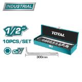 Набор головок 1/2 " TOTAL THTL121101 (10шт)