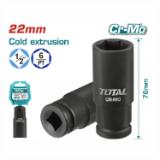 Торцевая головка удлиненная ударная 1/2" 24 мм TOTAL THDIS12241L