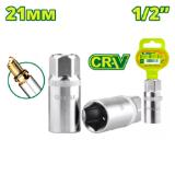 Головка свечная 1/2 " 21 мм DYLLU DTCS4221