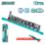 Набор ударных головок 3/8 " THTISD38104 (10 предметов)