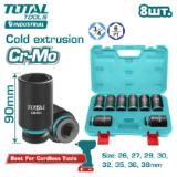 Набор головок 3/4 " TOTAL THKISD34082L (8шт)