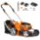 Газонокосилка аккумуляторная самоходная с вариатором DAEWOO DLM 5042Li-SV SET
