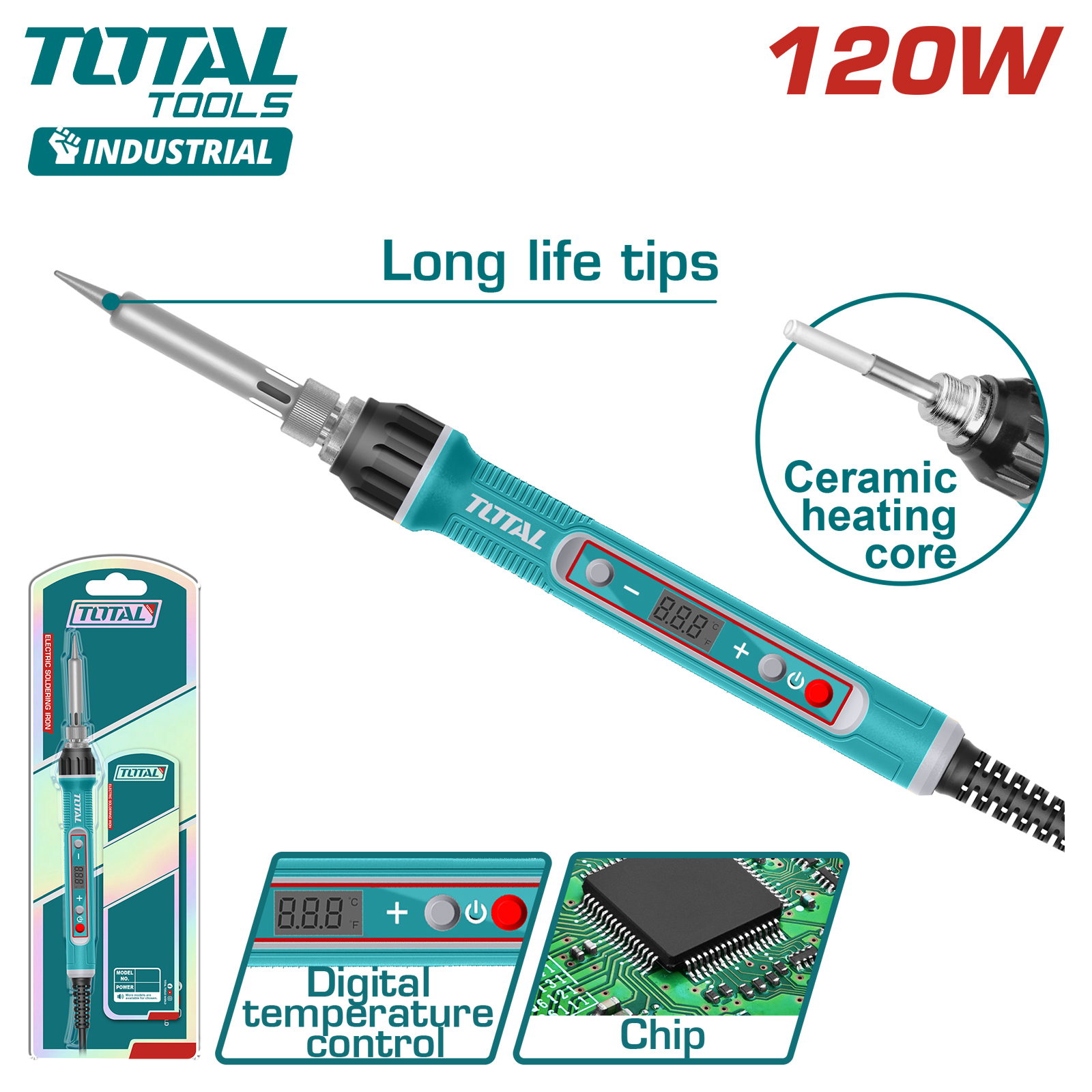 Паяльник TOTAL TET01610