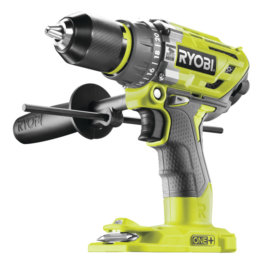 Ударная дрель-шуруповерт RYOBI R18PD7-0 (без батареи) система ONE +