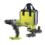 Дрель-шуруповерт RYOBI R18DD3-220S система ONE +