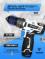 Дрель-шуруповерт аккумуляторная DEKO GCD12DU3 SNOW WHITE SET1
