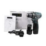 Дрель-шуруповерт аккумуляторная ZITREK Green 12V Max 085-1016