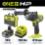 Дрель-шуруповерт ударная RYOBI RPD18X1-1C50S система ONE +