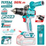 Дрель-шуруповерт ударная TOTAL TIDLI209685
