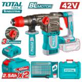Перфоратор аккумуляторный TOTAL TRHLI422882