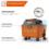 Пылесос строительный аккумуляторный DAEWOO DAVC 1621Li SET
