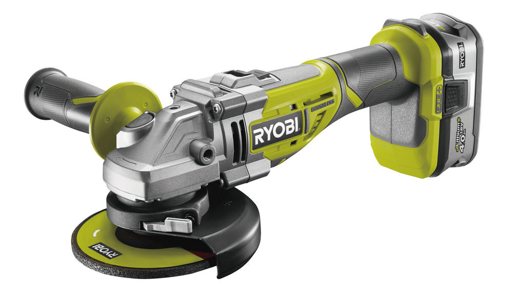 Углошлифмашина RYOBI R18AG7-140S система ONE +