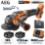 Углошлифмашина аккумуляторная AEG BEWS 18-125BLPX2-502C