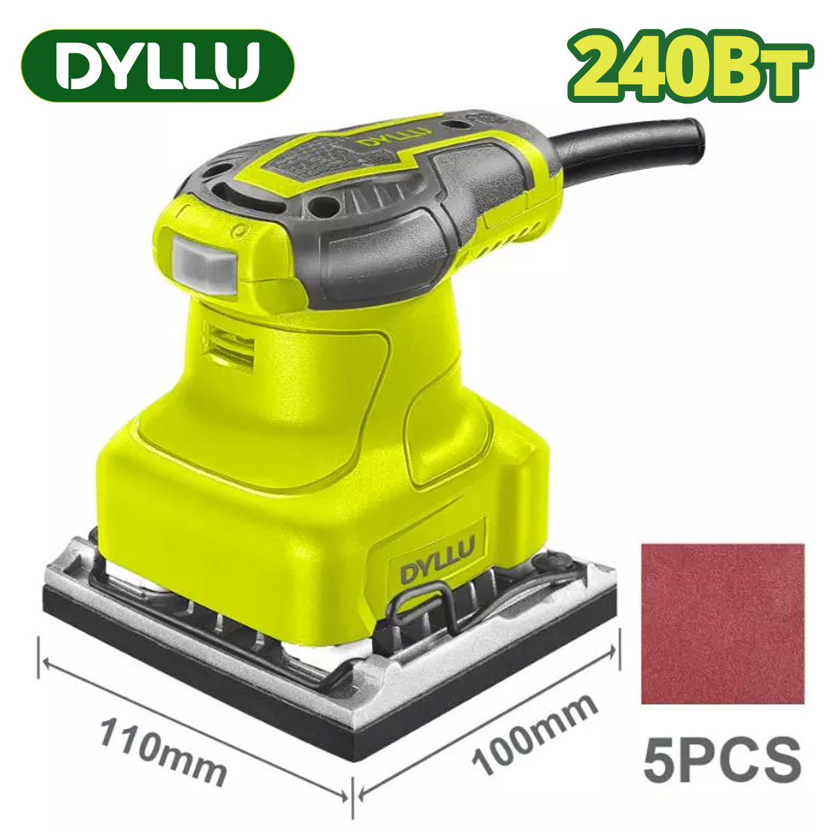 Виброшлифмашина DYLLU DTFA1503