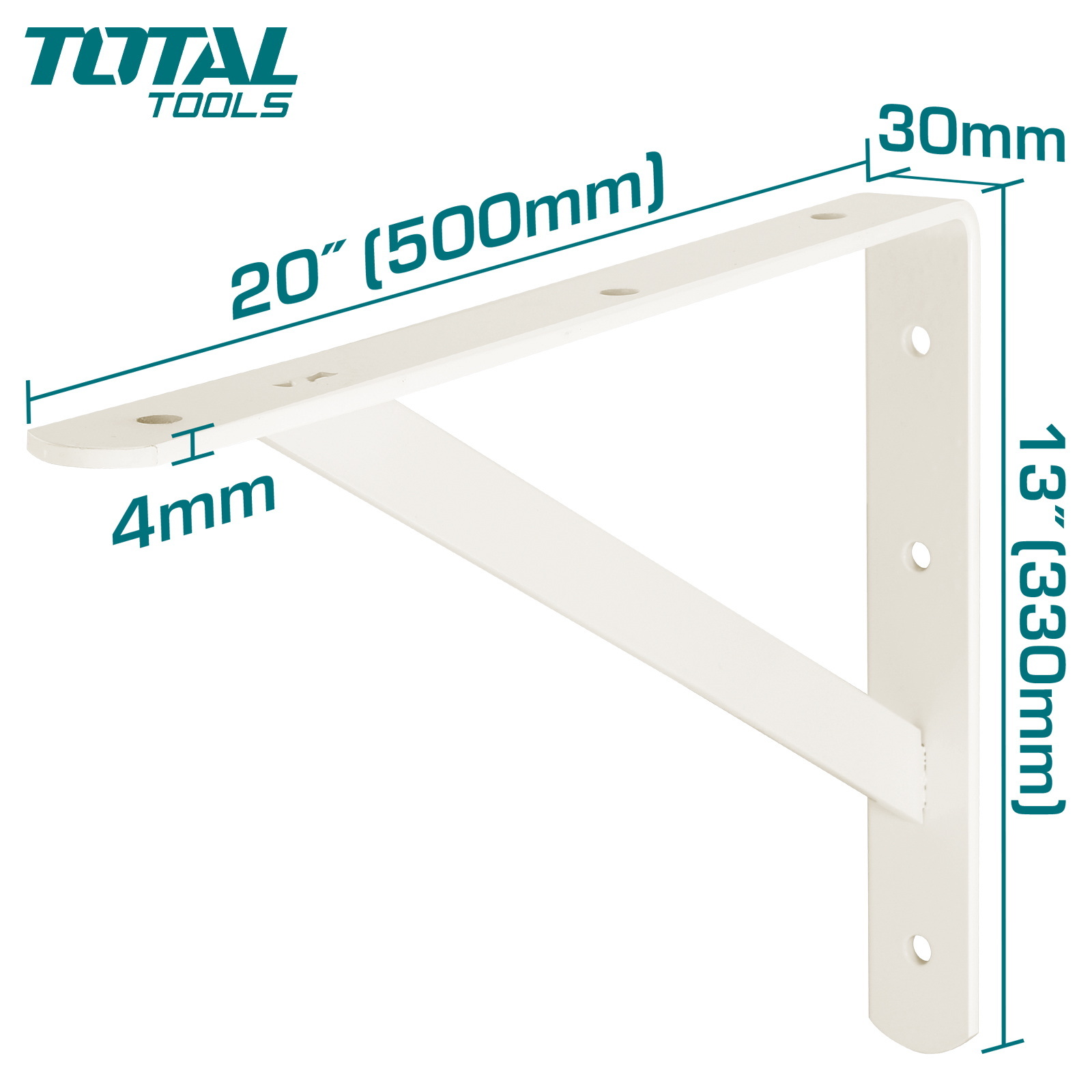 Кронштейн для полок 330 x 500 мм TOTAL THDSB1320