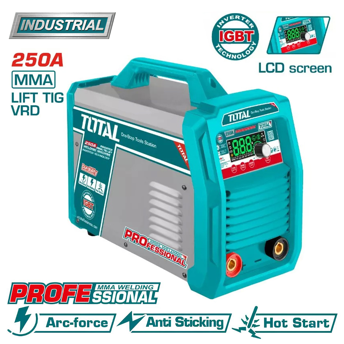 Инвертор сварочный TOTAL TW225079