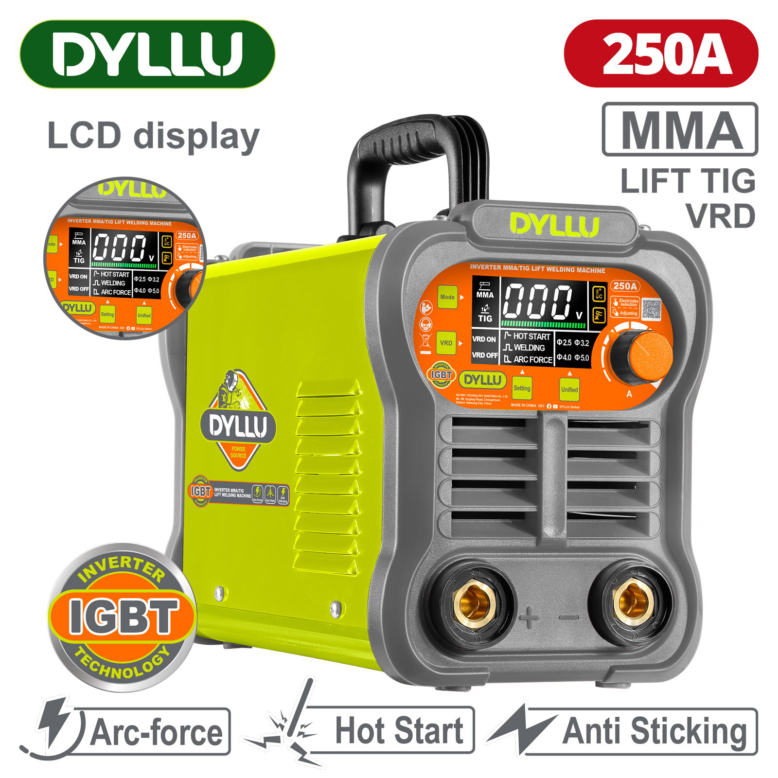 Инвертор сварочный DYLLU DTWD32501