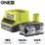 Аккумулятор с зарядным устройством RYOBI RC18120-140 система ONE +