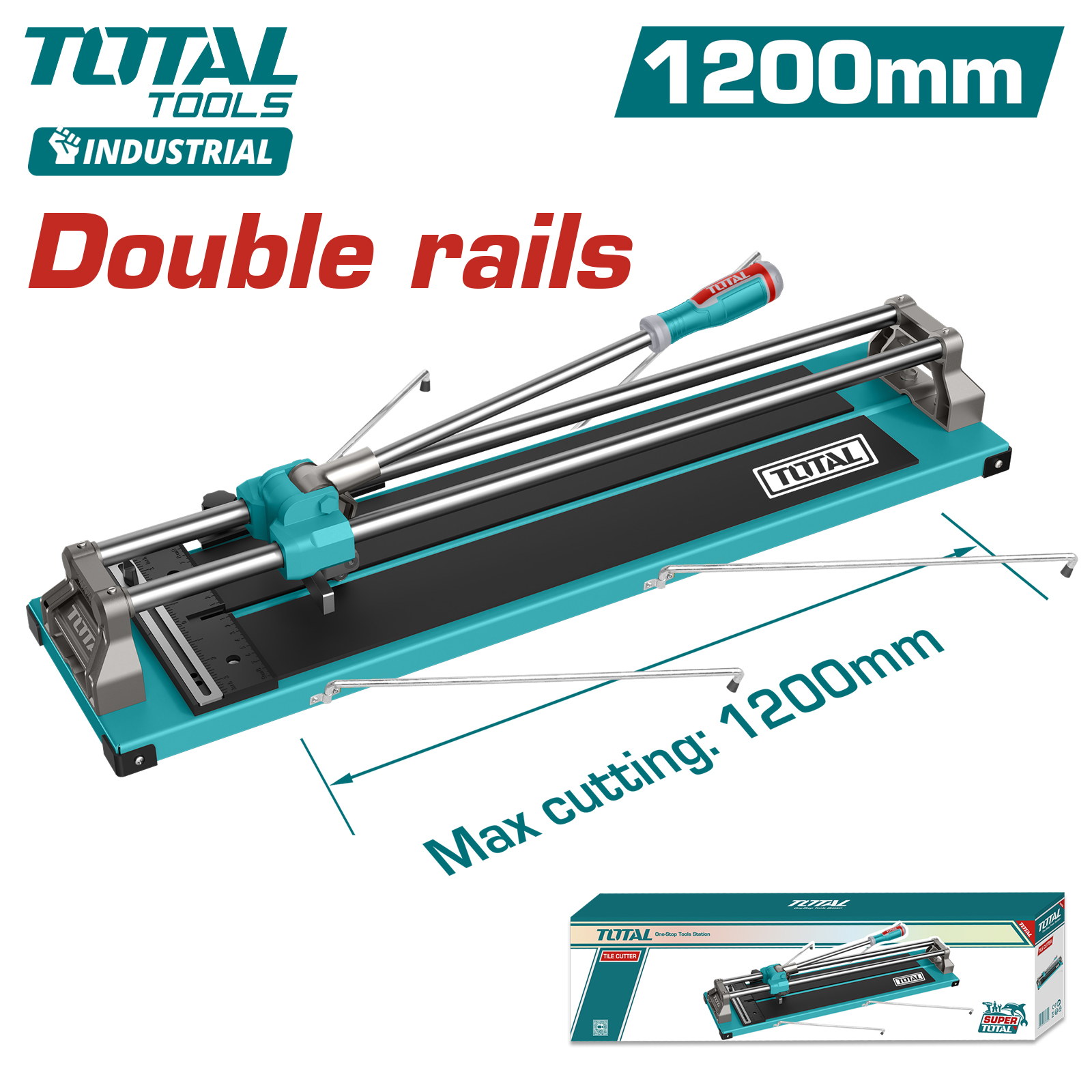 Плиткорез ручной 1200 мм TOTAL THT12001