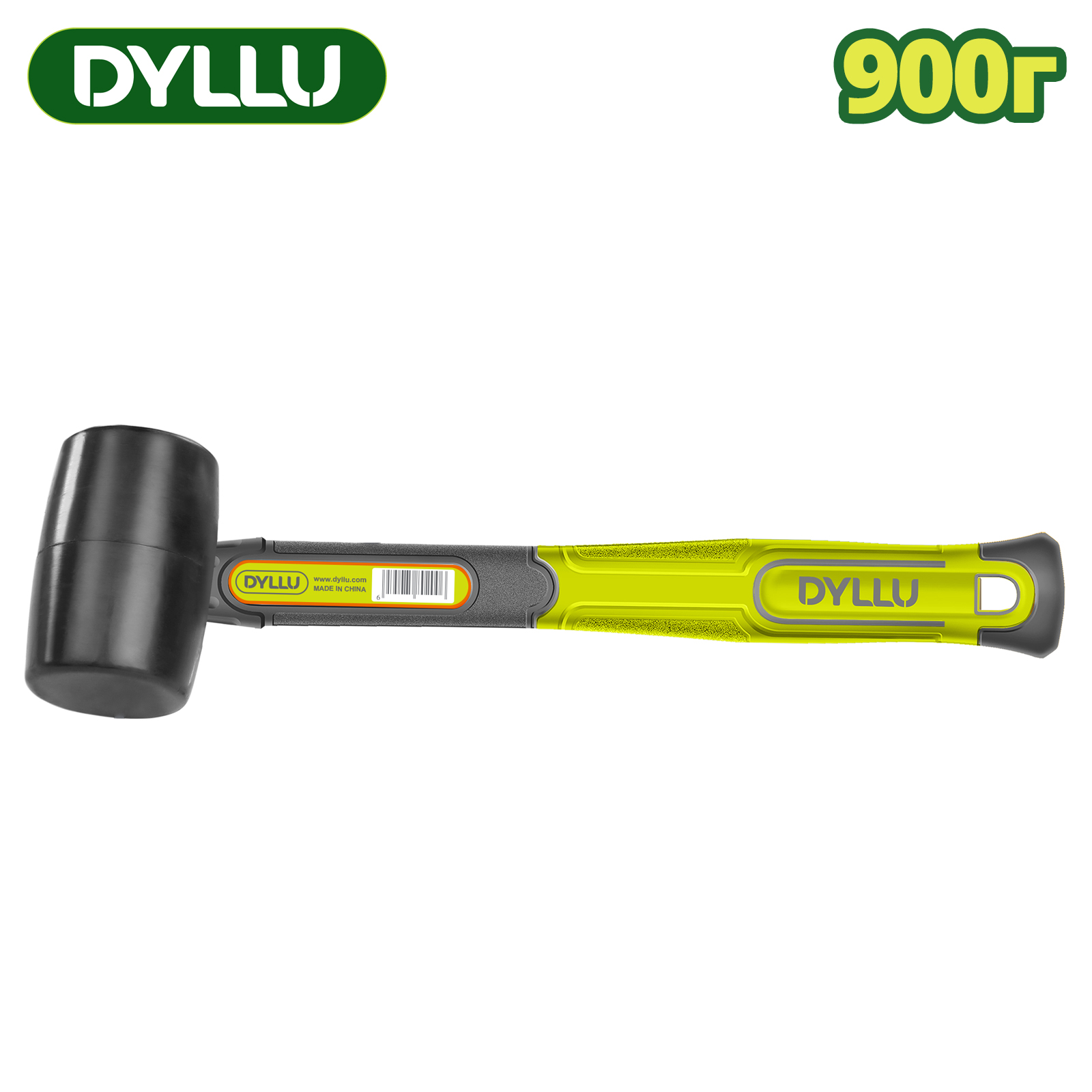 Киянка резиновая 900г DYLLU DTHM7307