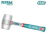 Киянка резиновая 450г TOTAL THRUH6916