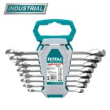 Набор ключей комбинированных с трещоткой TOTAL THT102RK086 (8 шт)