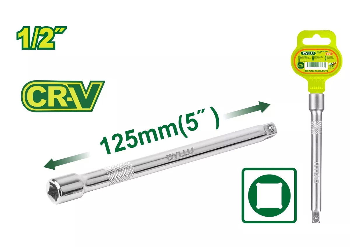 Удлинитель 1/2 " 125 мм DYLLU DTSC3205