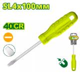 Отвертка шлицевая SL4 100мм DYLLU DTSD3944