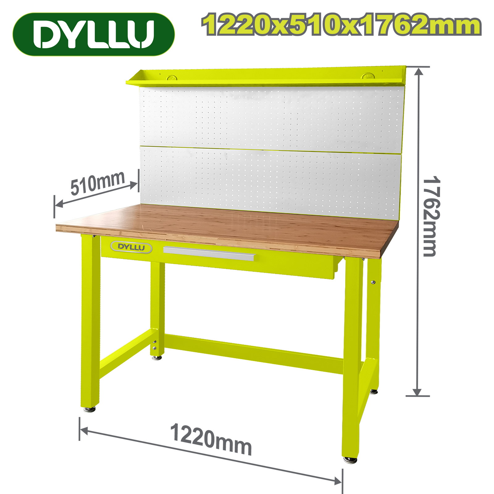 Верстак 1220x510x1762 мм DYLLU DTCS5A03