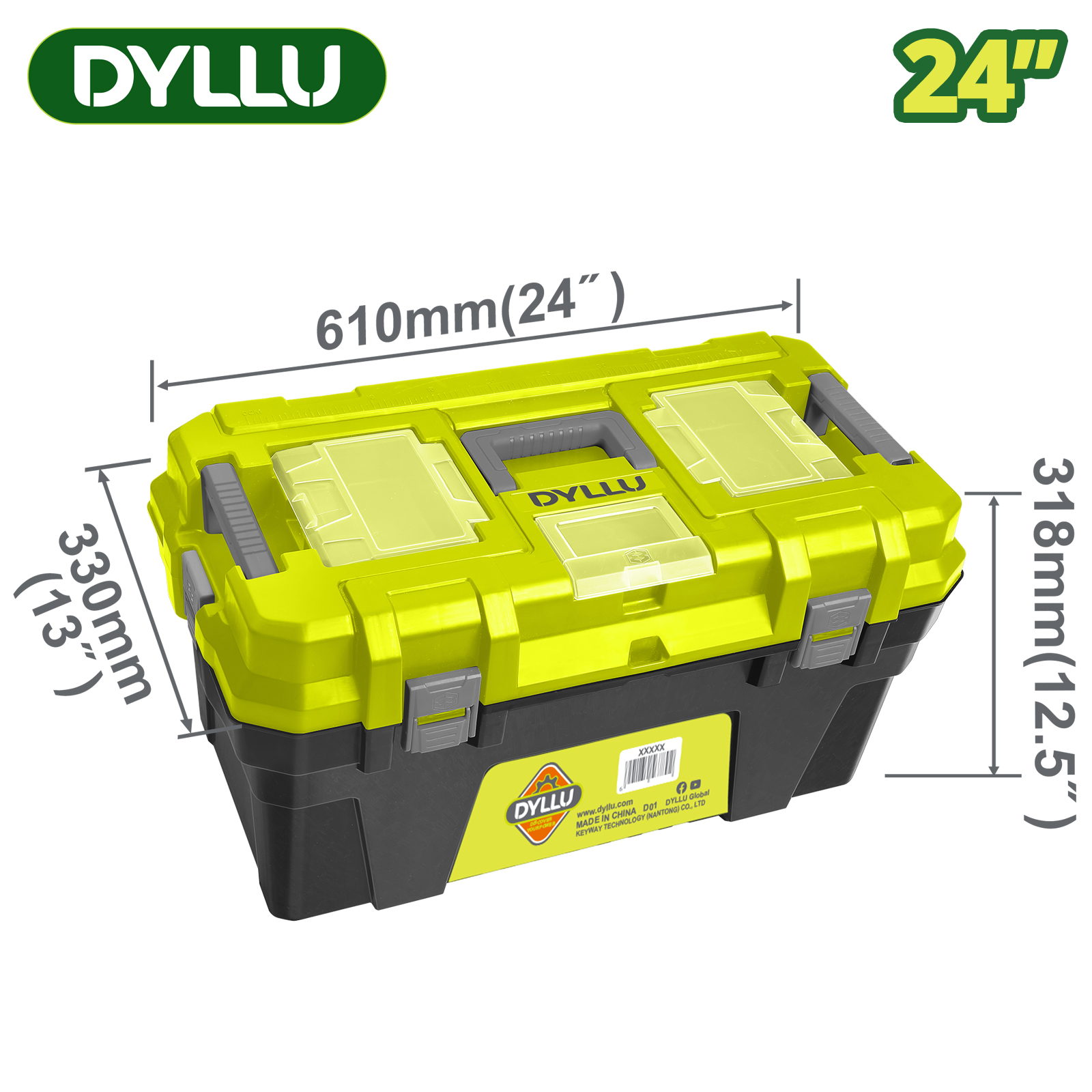 Ящик для инструмента и оснастки 24 " DYLLU DTTB1324