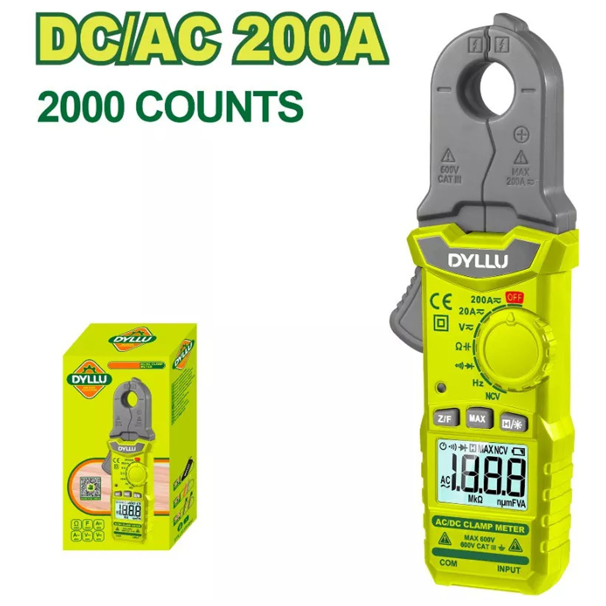 Токовые клещи DYLLU DTDM65015