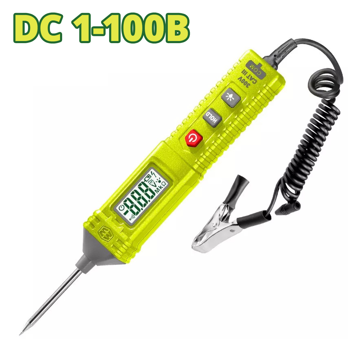 Индикатор напряжения автомобильный 1-100 В DYLLU DTTP5501