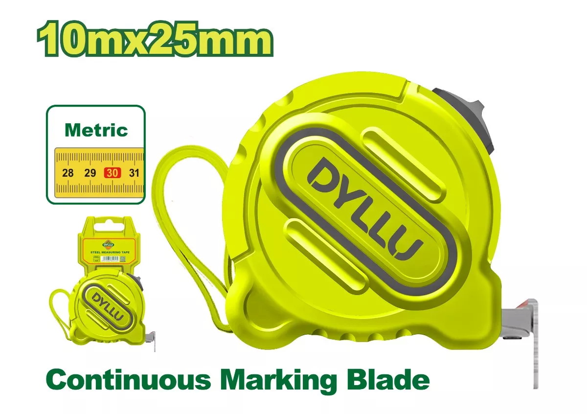 Рулетка 10 м DYLLU DTMT1250M